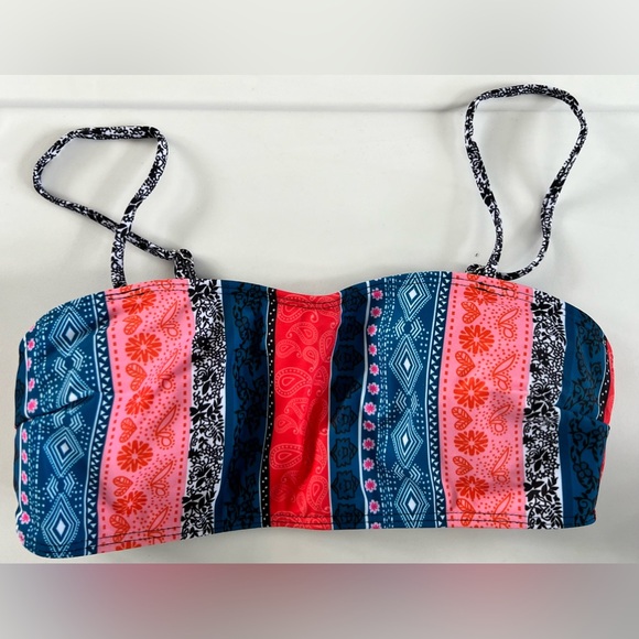 Striped Multicolor Bikini Set - Picture 2 of 10